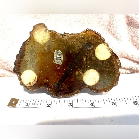 ENESCO 5" ✅⬇️Copper/Brass SCULPTURE Well Pump 1974 Japan Signed Home Decor - Picture 9 of 9